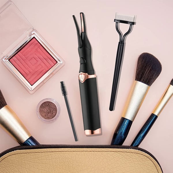 Rechargeable Heated Eyelash Curler for Quick Heating Curling