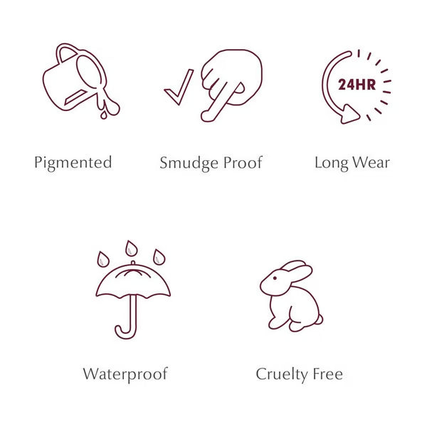 24 HR Waterproof Eyeliner Duo Sharpenable Eye Pencil