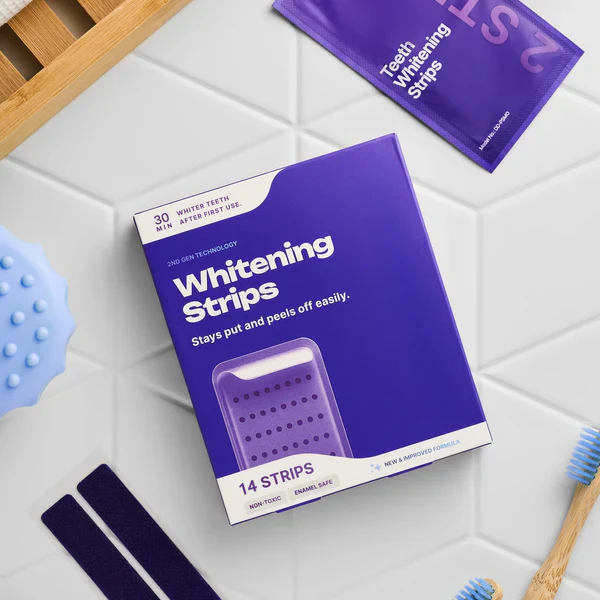 Chicluno™ Purple Teeth Whitening Strips