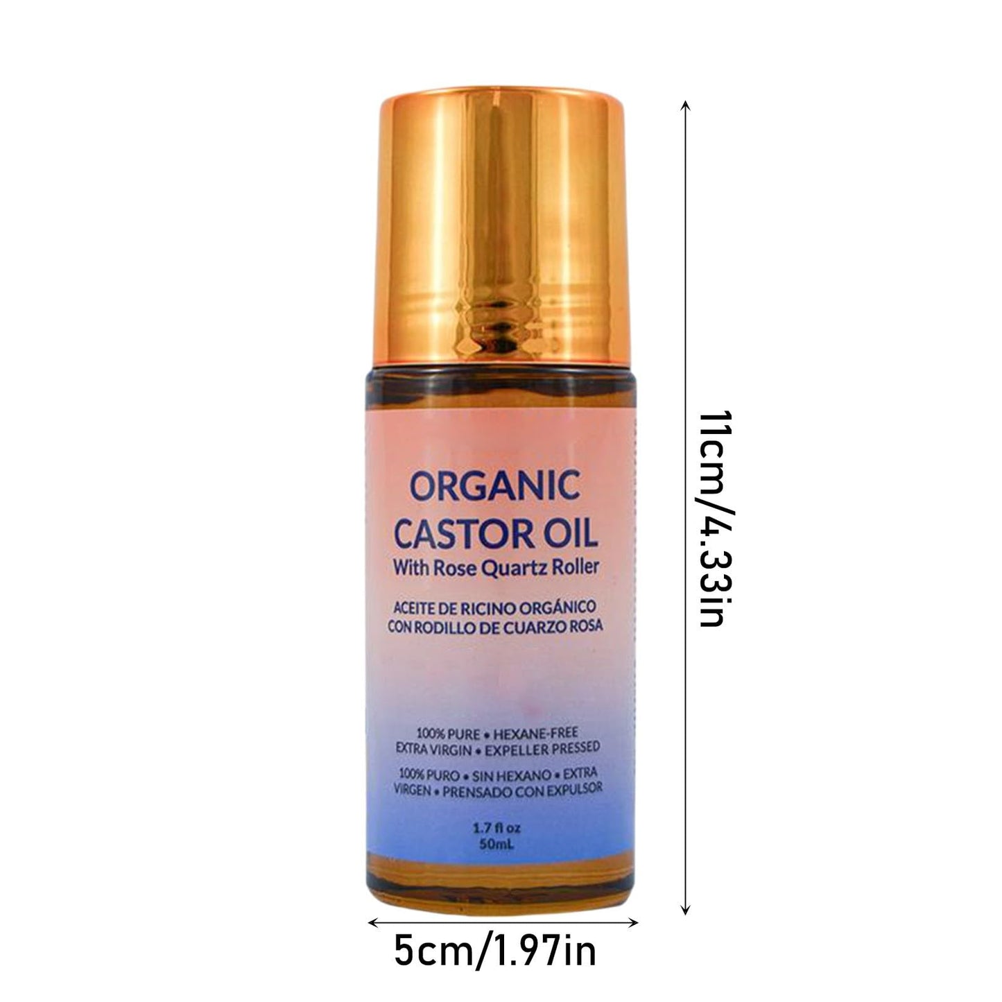 Organic Golden OrganicRoll-On with Rose Quartz