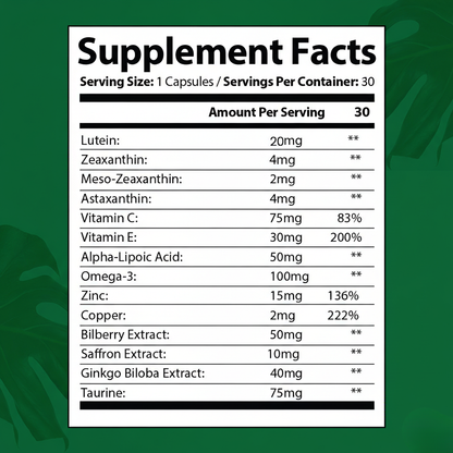 OUR+ 14-in-1 Advanced Eye Formula